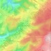 Burnontige topographic map, elevation, terrain