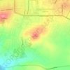 Киргизка topographic map, elevation, terrain