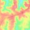 Garfield topographic map, elevation, terrain