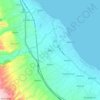 Velo topographic map, elevation, terrain