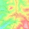 Siaya topographic map, elevation, terrain