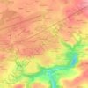 Kerellec topographic map, elevation, terrain