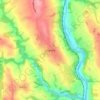 Highley topographic map, elevation, terrain