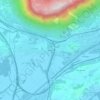 Morétel topographic map, elevation, terrain