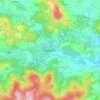 Aboyne topographic map, elevation, terrain
