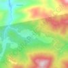 Iamna topographic map, elevation, terrain