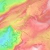 Le Tilleret topographic map, elevation, terrain