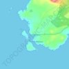 Portnahaven topographic map, elevation, terrain