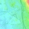 Catterall topographic map, elevation, terrain