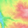 Le Chassin topographic map, elevation, terrain