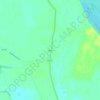 Shaw topographic map, elevation, terrain