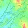 Stoke Prior topographic map, elevation, terrain