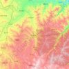 Pingshun topographic map, elevation, terrain