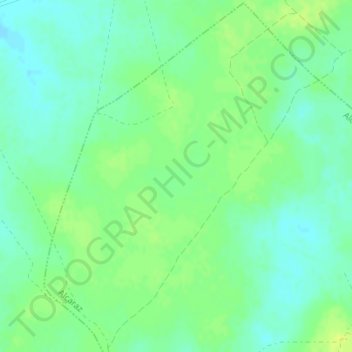 El Muedo topographic map, elevation, terrain