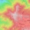 Mount Benten topographic map, elevation, terrain