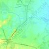 Cutcut Ⅰ topographic map, elevation, terrain