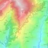 Shilaru topographic map, elevation, terrain