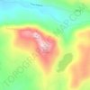 Council Bluff topographic map, elevation, terrain