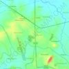 Mangriguda topographic map, elevation, terrain