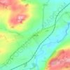Dairsie topographic map, elevation, terrain