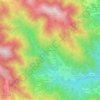 Villecchia topographic map, elevation, terrain