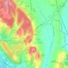 Les Gobelets topographic map, elevation, terrain