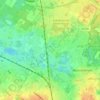 Eik topographic map, elevation, terrain