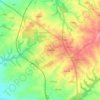 Netivot topographic map, elevation, terrain