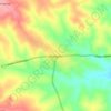 Mangaka topographic map, elevation, terrain