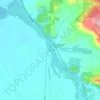 Jasper topographic map, elevation, terrain