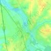 Les Préaux topographic map, elevation, terrain