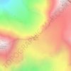 Adishi topographic map, elevation, terrain