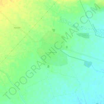 Tsarimir topographic map, elevation, terrain