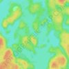 Moon River topographic map, elevation, terrain