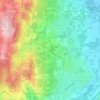 Trédo topographic map, elevation, terrain