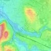 Vers Bu topographic map, elevation, terrain