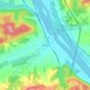 Winfield topographic map, elevation, terrain