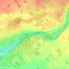 Aboyne topographic map, elevation, terrain