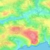 Manoir de Treyer topographic map, elevation, terrain