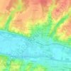 La Fontaine de l'Ormeau topographic map, elevation, terrain