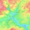 Raozoc topographic map, elevation, terrain