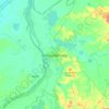 Barrancabermeja topographic map, elevation, terrain