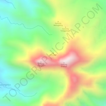 unknown topographic map, elevation, terrain