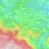 Vlasenica topographic map, elevation, terrain