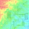 Kamatis topographic map, elevation, terrain