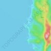 Gulod topographic map, elevation, terrain