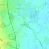 Woodmansey topographic map, elevation, terrain