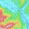 Gioviano topographic map, elevation, terrain
