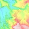Moling Pine-Town topographic map, elevation, terrain