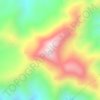 Mount Banoy topographic map, elevation, terrain